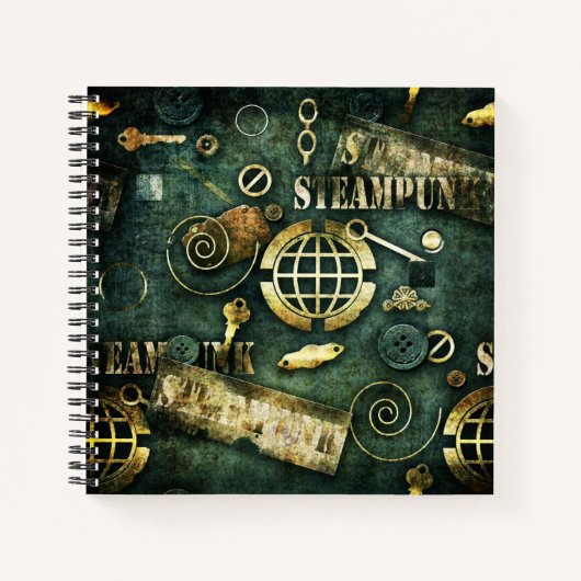 Steampunk Notitieboek (Voorkant)