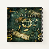Steampunk Notitieboek (Achterkant)