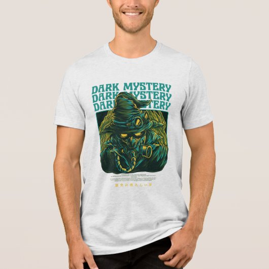 Steampunk Occult Character T-shirt (Voorkant)