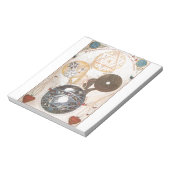Steampunk Occult Star van David Notitieblok (Linkerzijde)