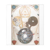 Steampunk Occult Star van David Notitieblok (Voorkant)