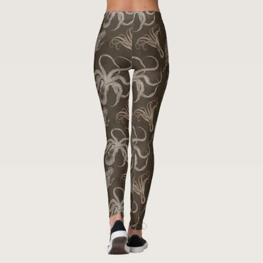 steampunk octopi leggings (Achterkant)
