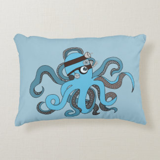 Steampunk Octopus Accent Kussen