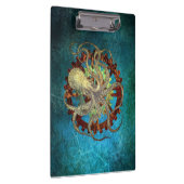 Steampunk Octopus & Clockwork Gears Klembord (Rechts)