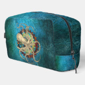 Steampunk Octopus & Clockwork Gears Toilettasje (Rechterhoek)