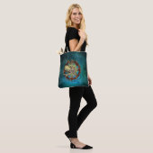 Steampunk Octopus & Clockwork Gears Tote Bag (Op model)
