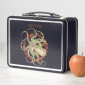 Steampunk Octopus & Clockwork Gepersonaliseerd (In situ)