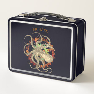 Steampunk Octopus & Clockwork Gepersonaliseerd