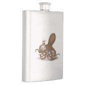 Steampunk Octopus Holding Flask Science Chemistry Flacon (Rechts)