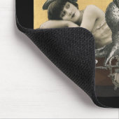 Steampunk Octopus Mousepad Muismat (Hoek)