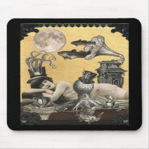 Steampunk Octopus Mousepad Muismat