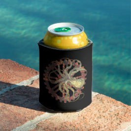 Steampunk Octopus & Rusty Clockwork Cooler