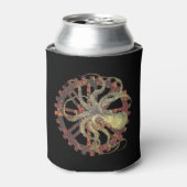 Steampunk Octopus & Rusty Clockwork Cooler (Blikje Voorkant)