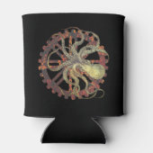 Steampunk Octopus & Rusty Clockwork Cooler (Achterkant)