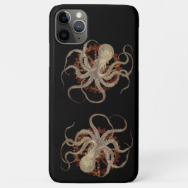 Steampunk Octopus & Rusty Clockwork Gear iPhone 15 Case