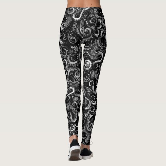 Steampunk Octopus Tentacles Leggings (Achterkant)