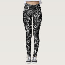 Steampunk Octopus Tentacles Leggings