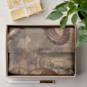 Steampunk Octopus Tissuepapier (Geschenk)