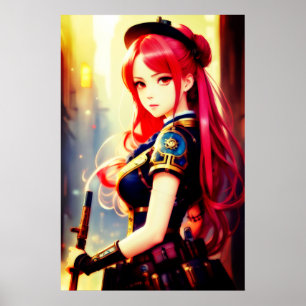 SteamPunk Officer Poster