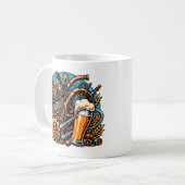 Steampunk Oktoberfest Koffiemok (Voorkant links)