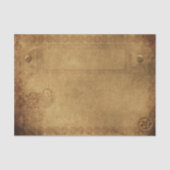 Steampunk Old Gears Industrial  Tissuepapier (Voorkant)