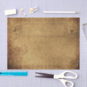 Steampunk Old Gears Industrial  Tissuepapier (Craft)