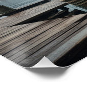 Steampunk Onderwaterboot Perfect Poster (Hoek)