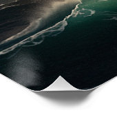 Steampunk Onderwaterboot Perfect Poster (Hoek)