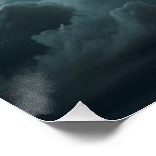 Steampunk Onderwaterboot Perfect Poster (Hoek)