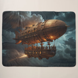 Steampunk Onderwaterboot Sherpa Deken