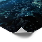 Steampunk-onderzeeboot Poster (Hoek)