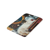 Steampunk Onderzeeër Kat Thee Badmat (Gekanteld)