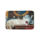 Steampunk Onderzeeër Kat Thee Badmat (Voorkant)