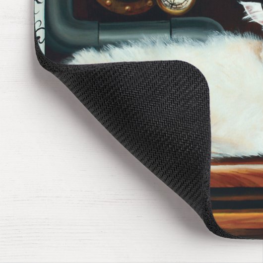 Steampunk Onderzeeër Kat Thee Muismat (Hoek)