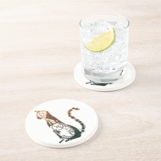 Steampunk onderzetter (Zijkant)