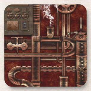 Steampunk Onderzetter set