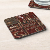 Steampunk Onderzetters Set (Linkerzijde)