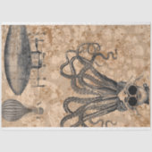 Steampunk-ontkoppelpapier Tissuepapier (Voorkant)