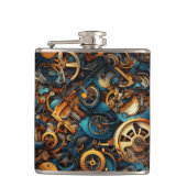 Steampunk-ontwerp Heupfles (Voorkant)
