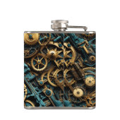 Steampunk-ontwerp Heupfles (Achterkant)