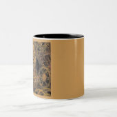 Steampunk-ontwerp Tweekleurige Koffiemok (Center)