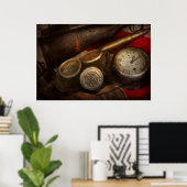 Steampunk - Oorlog - Herinneringen aan de oorlog Poster (Thuiskantoor)
