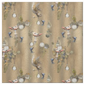 Steampunk op de olievlek van Gold Tan Stof (Swatch)