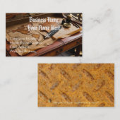 Steampunk  Oude Wereldkaart Thema Visitekaartje (Voorkant / Achterkant)