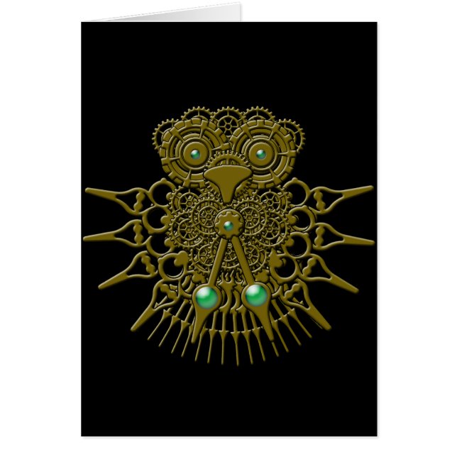 Steampunk Owl (Voorkant)