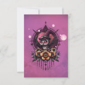 Steampunk Owl: de bewaker van geheimen. Bedankkaart (Achterkant)