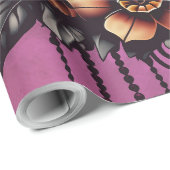 Steampunk Owl: de bewaker van geheimen. Cadeaupapier (Rol Hoek)