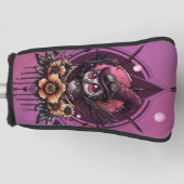 Steampunk Owl: de bewaker van geheimen. Golfheadcover (Voorkant)