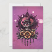 Steampunk Owl: de bewaker van geheimen. Kaart (Achterkant)
