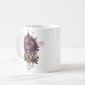 Steampunk Owl: de bewaker van geheimen. Koffiemok (Voorkant links)